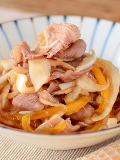 液塩で新玉ねぎと豚しゃぶの和風マリネ☀-レシピのメイン写真