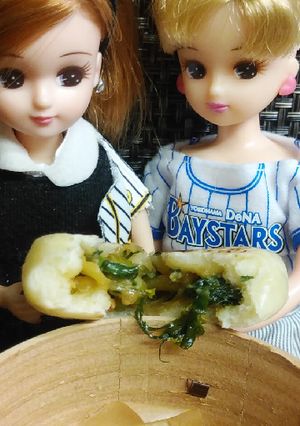リカちゃん♡小松菜の味噌佃煮-レシピのメイン写真