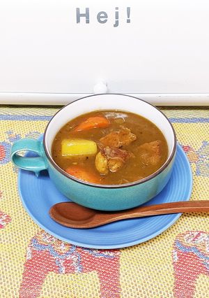 ルーを使わない簡単ポークカレー♪-レシピのメイン写真