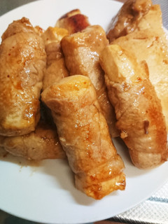 豚巻き巻き豆腐-レシピのメイン写真