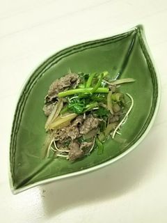 牛肉とごぼうのあっさり煮-レシピのメイン写真