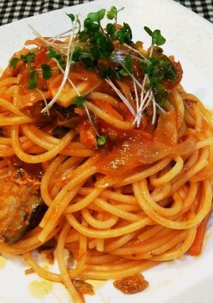 サバ缶でナポリタン☆-レシピのメイン写真