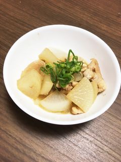 鶏肉と大根の煮物-レシピのメイン写真