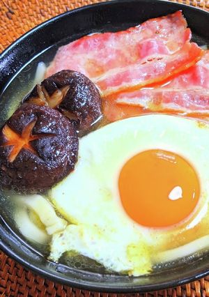 イングリッシュブレックファストうどん-レシピのメイン写真