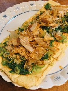 九条ねぎたっぷりの京あげ焼き-レシピのメイン写真