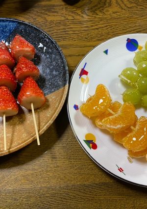 ♡°*簡単フルーツ飴*°♡-レシピのメイン写真