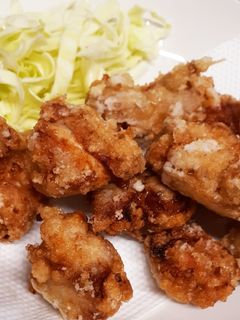 簡単!美味しい!鶏モモ肉の唐揚げ-レシピのメイン写真