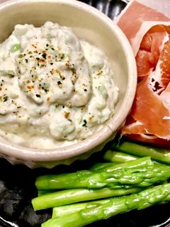 豆腐と茶豆とクリームチーズのディップ-レシピのメイン写真