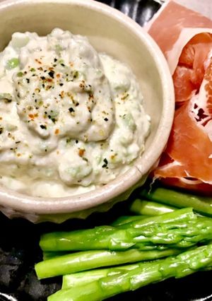 豆腐と茶豆とクリームチーズのディップ-レシピのメイン写真