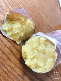 レンジで簡単!!黄金色のふかし芋-レシピのメイン写真