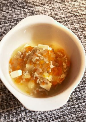 和風麻婆豆腐【離乳食後期】-レシピのメイン写真