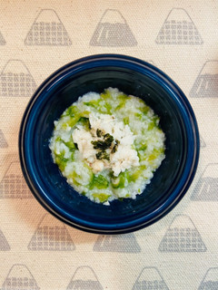 離乳食中期✩.*˚鯛のっけレタス粥-レシピのメイン写真