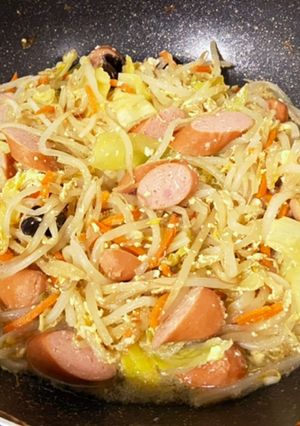やみつき間違いなし☆ウインナー野菜炒め！-レシピのメイン写真