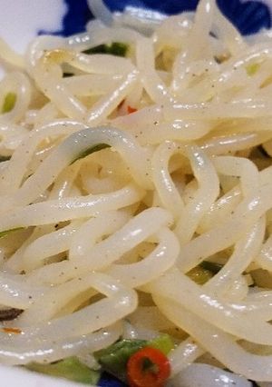 ヘルシー♪おつまみに♪しらたきのピリ辛☆-レシピのメイン写真