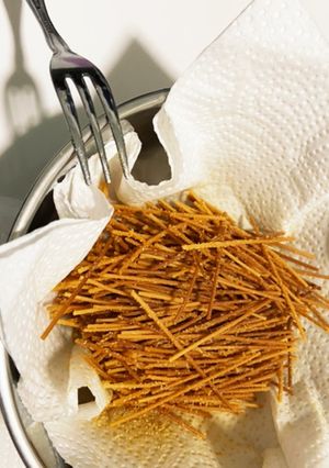パリパリおつまみ素麺きな粉☆アレンジ次第-レシピのメイン写真