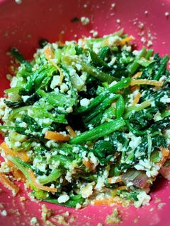 ほうれん草の白和え-レシピのメイン写真