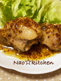 簡単♪グリルチキンハニーマスタードソース-レシピのメイン写真