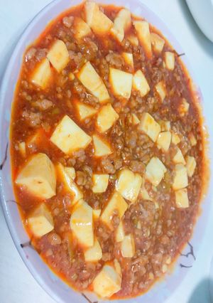 簡単！辛さ控えめ美味しい麻婆豆腐！-レシピのメイン写真