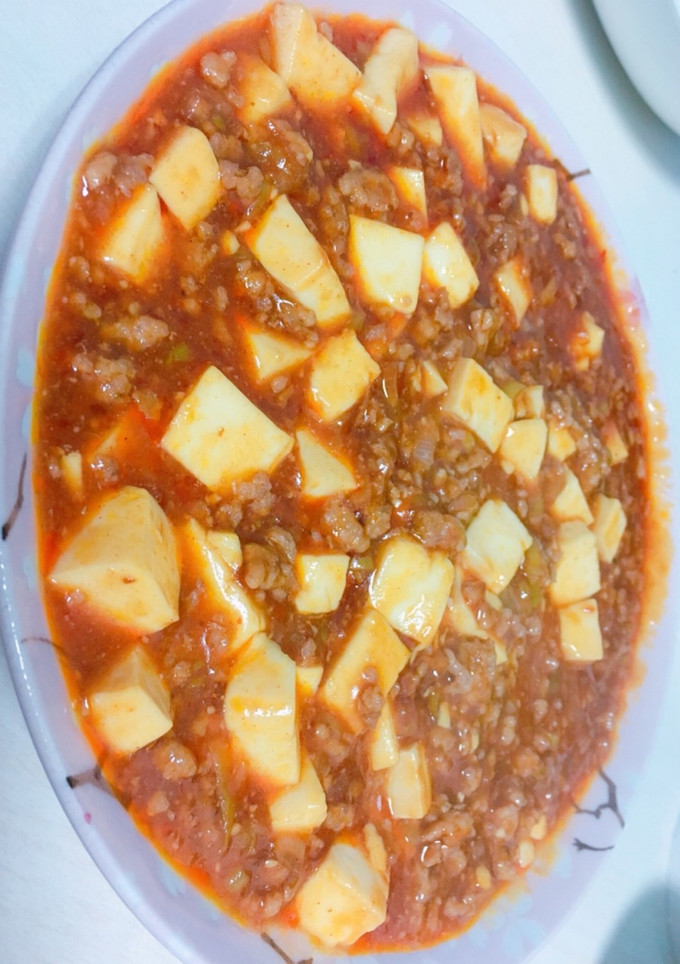 簡単！辛さ控えめ美味しい麻婆豆腐！-レシピのメイン写真