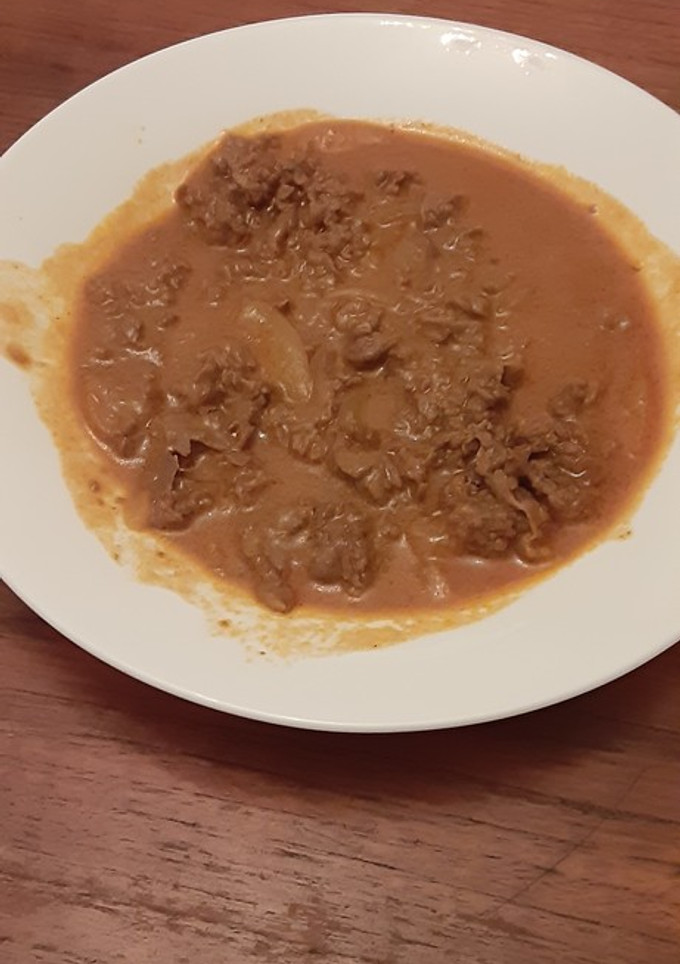 パスタソースで作る簡単ビーフストロガノフ-レシピのメイン写真