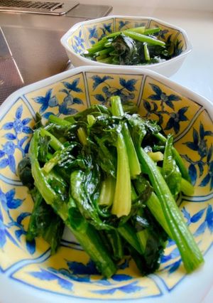 ほうれん草のシャンタン炒め-レシピのメイン写真