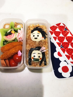 簡単 キャラ弁 鬼滅の刃-レシピのメイン写真