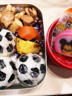 幼稚園サッカーボール弁当-レシピのメイン写真