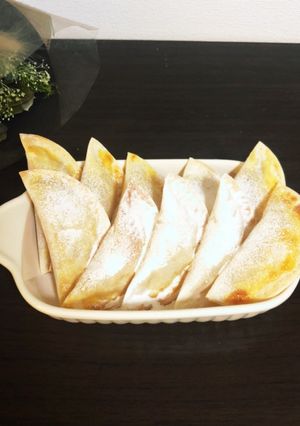 簡単すぎた餃子の皮でアップパイ-レシピのメイン写真