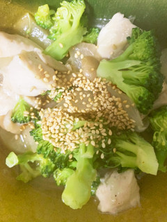 全てレンジ胸肉根菜ニンニク炒め風蒸し煮-レシピのメイン写真