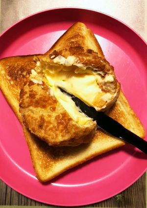 シュークリームオンザトースト-レシピのメイン写真