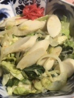 色々野菜と魚肉ソーセージのマヨコンソメ炒-レシピのメイン写真