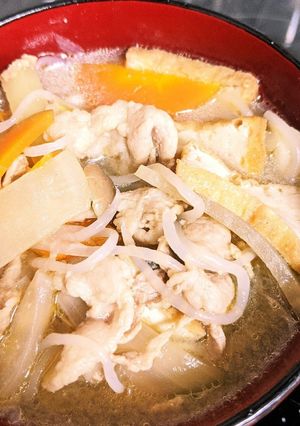 我が家の豚汁-レシピのメイン写真