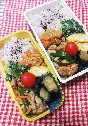 パパ弁当&ママ弁当♡野菜？炒め3/11-レシピのメイン写真