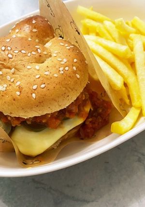 スパイシーバーガー-レシピのメイン写真