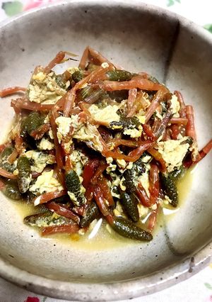春の味覚つくし卵とじ♪-レシピのメイン写真
