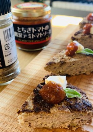 主な材料２つ☆肉肉ハンバーグケーキ-レシピのメイン写真