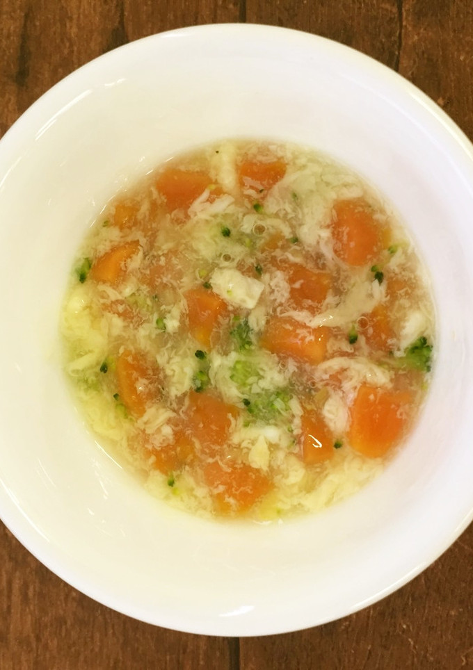 【離乳食９か月～】野菜の卵とじ-レシピのメイン写真