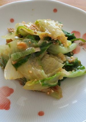 菜っ葉の味噌和え韓国風-レシピのメイン写真