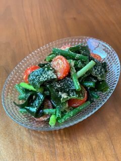 わかめとミニトマトのポン酢和え-レシピのメイン写真