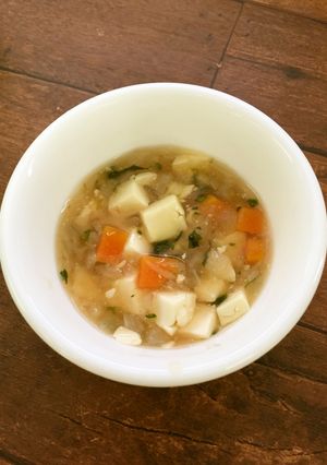 【離乳食９か月～】豆腐と野菜のうま煮-レシピのメイン写真