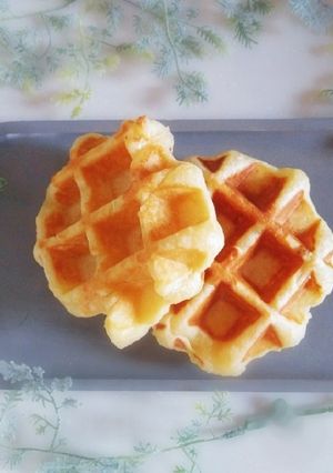 １時間あればできるワッフル-レシピのメイン写真