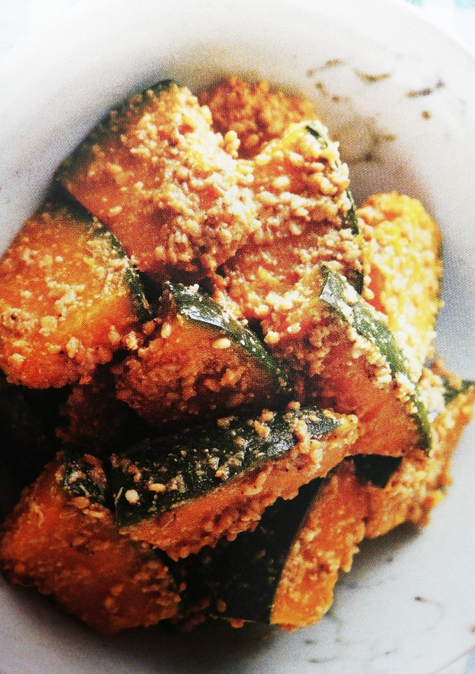 かぼちゃのごまあえ-レシピのメイン写真