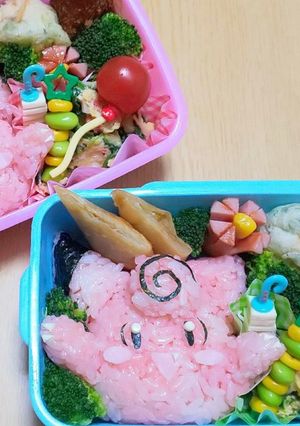 キャラ弁 ポケモン ピッピ-レシピのメイン写真