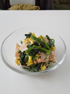 ほうれん草の醤油マヨサラダ-レシピのメイン写真