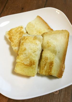 【離乳食９か月～】ミルクバタートースト-レシピのメイン写真