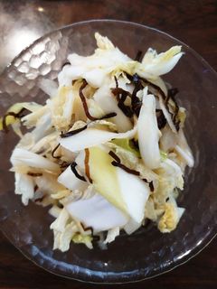 塩昆布白菜の即席浅漬け-レシピのメイン写真