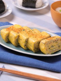 しらすと大葉の腸活たまご焼き-レシピのメイン写真