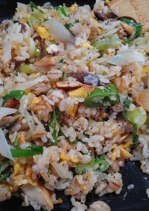 焼き塩さばのチャーハン(簡単)-レシピのメイン写真
