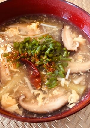 お家で出来る☆酸辣湯スープ　サンラータン-レシピのメイン写真
