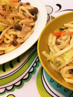 【離乳食完了期】とりわけ焼うどん-レシピのメイン写真